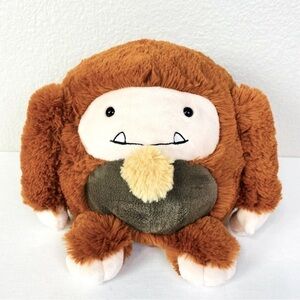 Squishable Round Fluffy Bigfoot Plush 8”